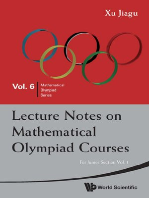 cover image of Lecture Notes On Mathematical Olympiad Courses
